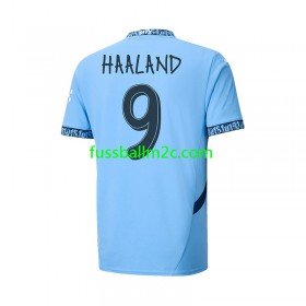 Fußballtrikots Manchester City UCL Font Haaland 9 Heim Trikotsatz 2024-2025